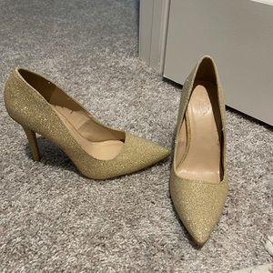 Never Worn Glitter Heels